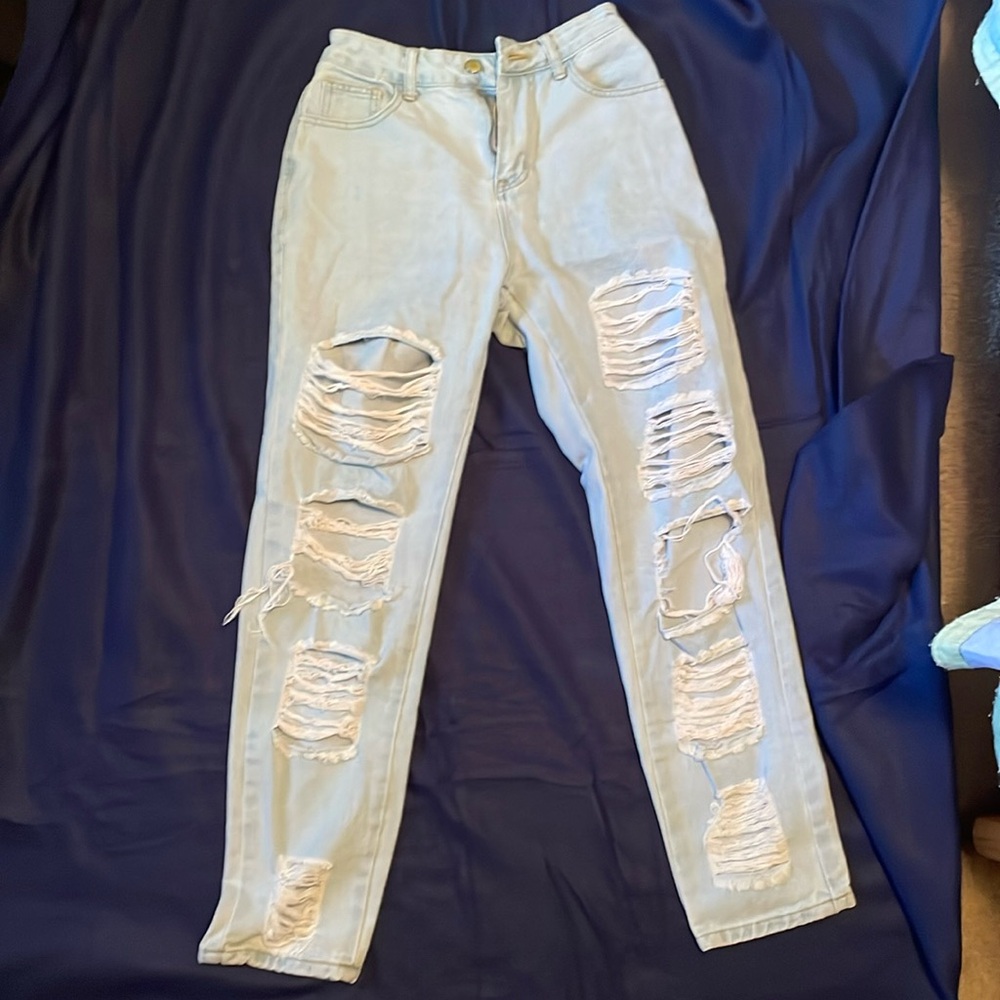 Jeans from shein, light wash, size S